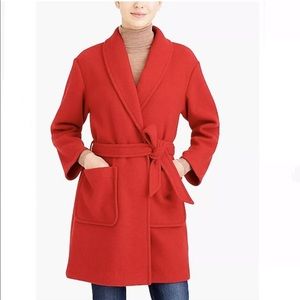 J. Crew wrap coat